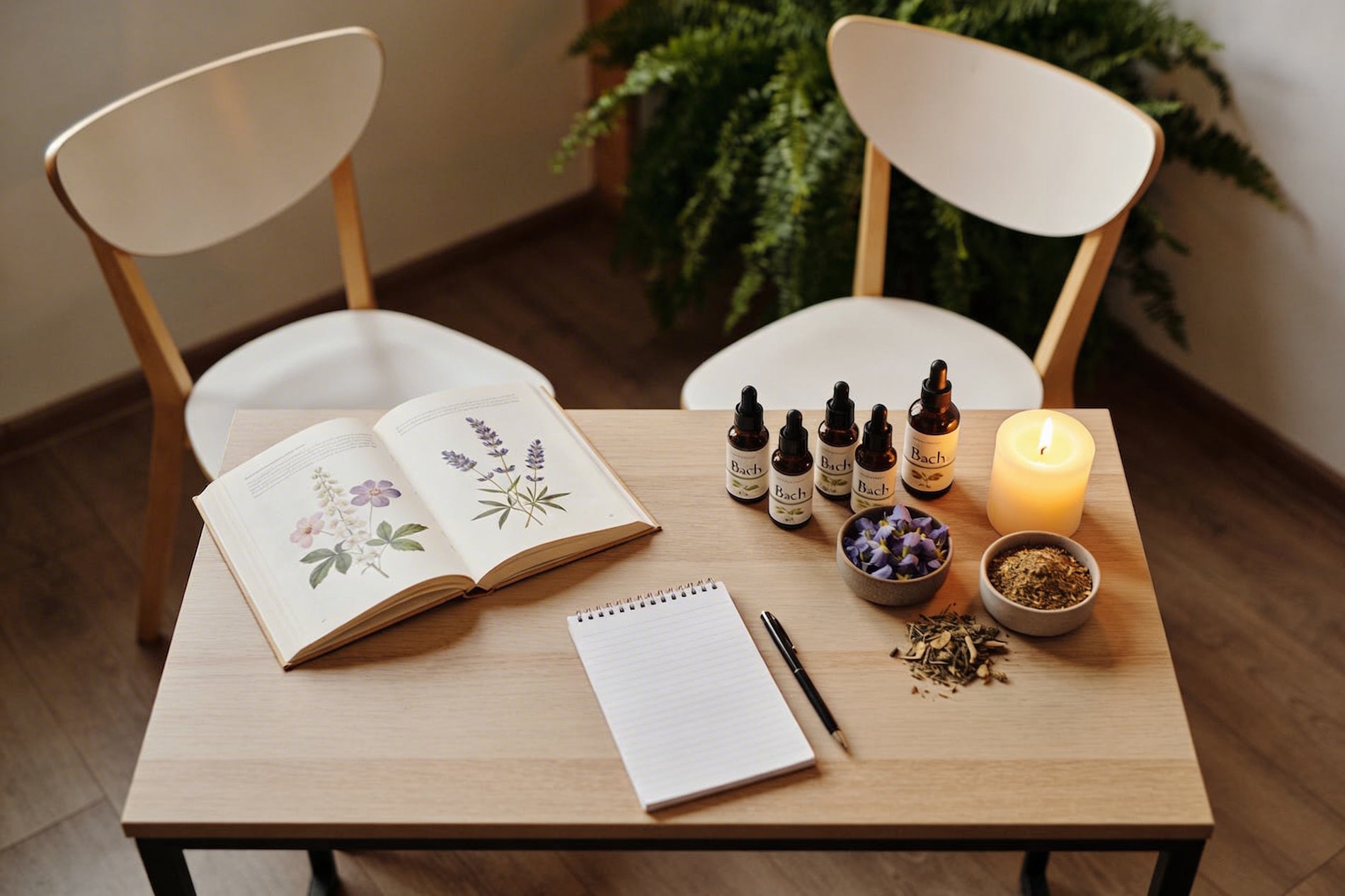 Bachbloesem consulent remedies flesjes boek tablet